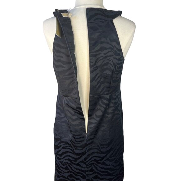 Michael Kors Womens Sheath Dress Black Sleeveless Elegant Size 6 NEW - Picture 6 of 11